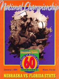 1994 Orange Bowl Program